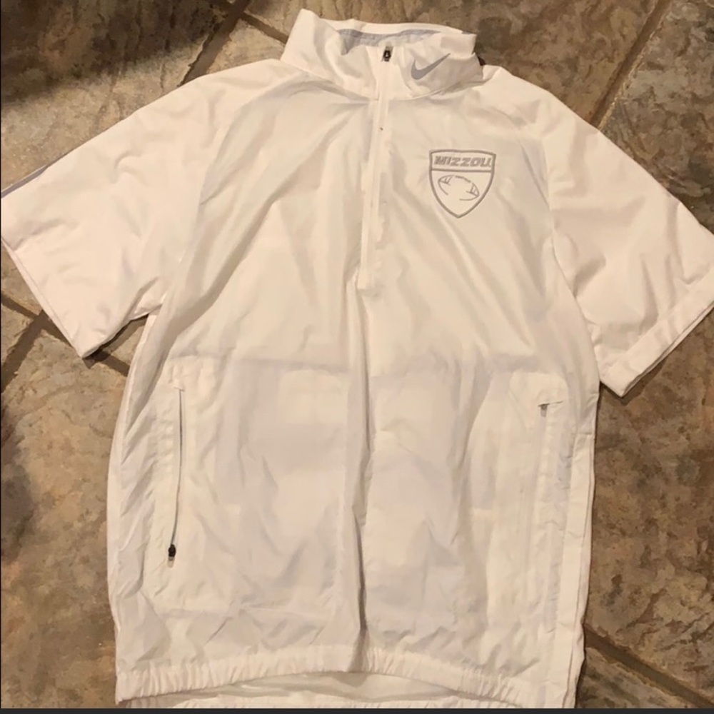 Size S Mizzou Football 1/4 zip